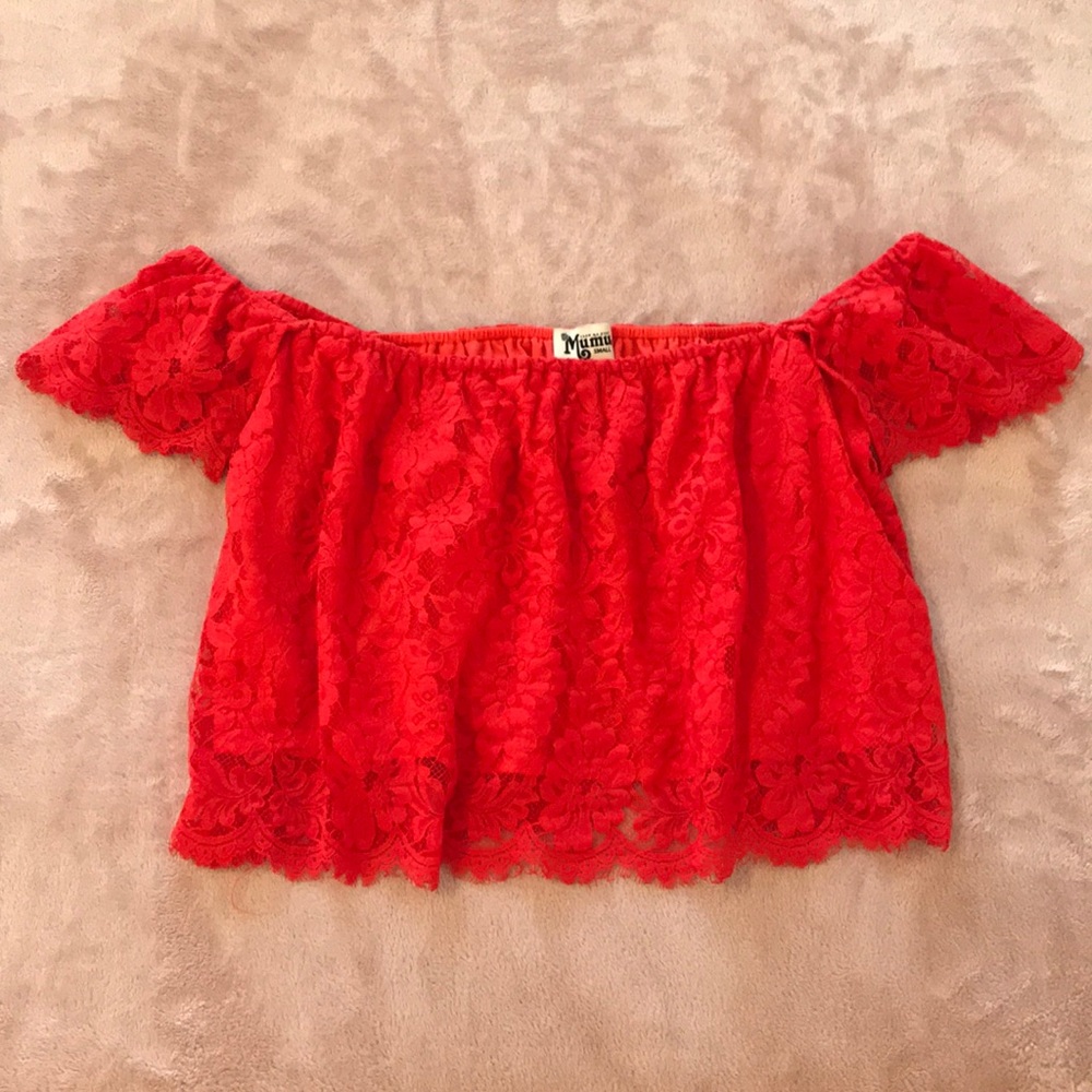 Show Me Your MuMu Ella Crop Top